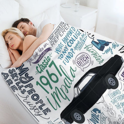 Supernatural Throw Blanket