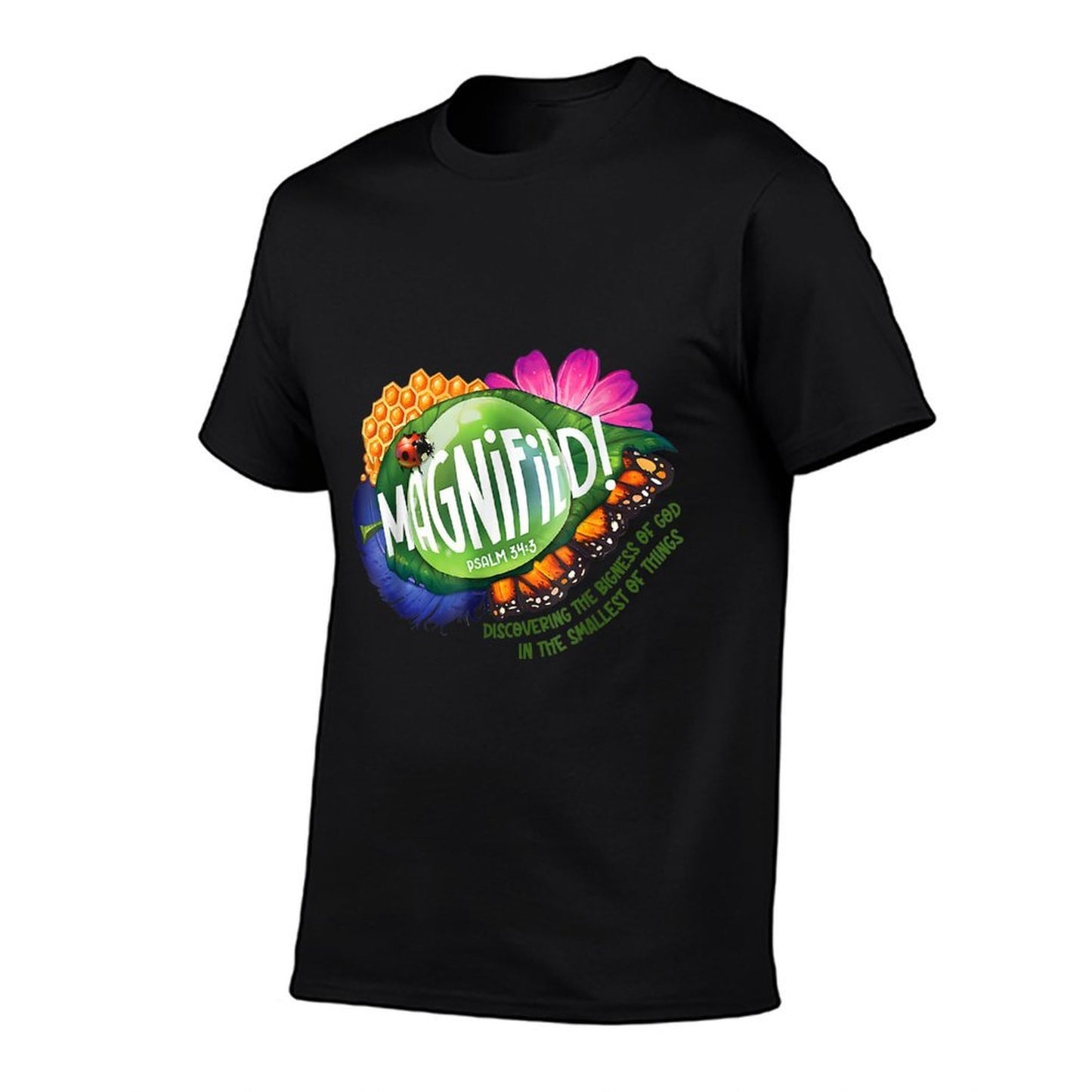 VBS 2025 Magnified Smallest Insects Adventure VBS  Trendy Pattern T-Shirt