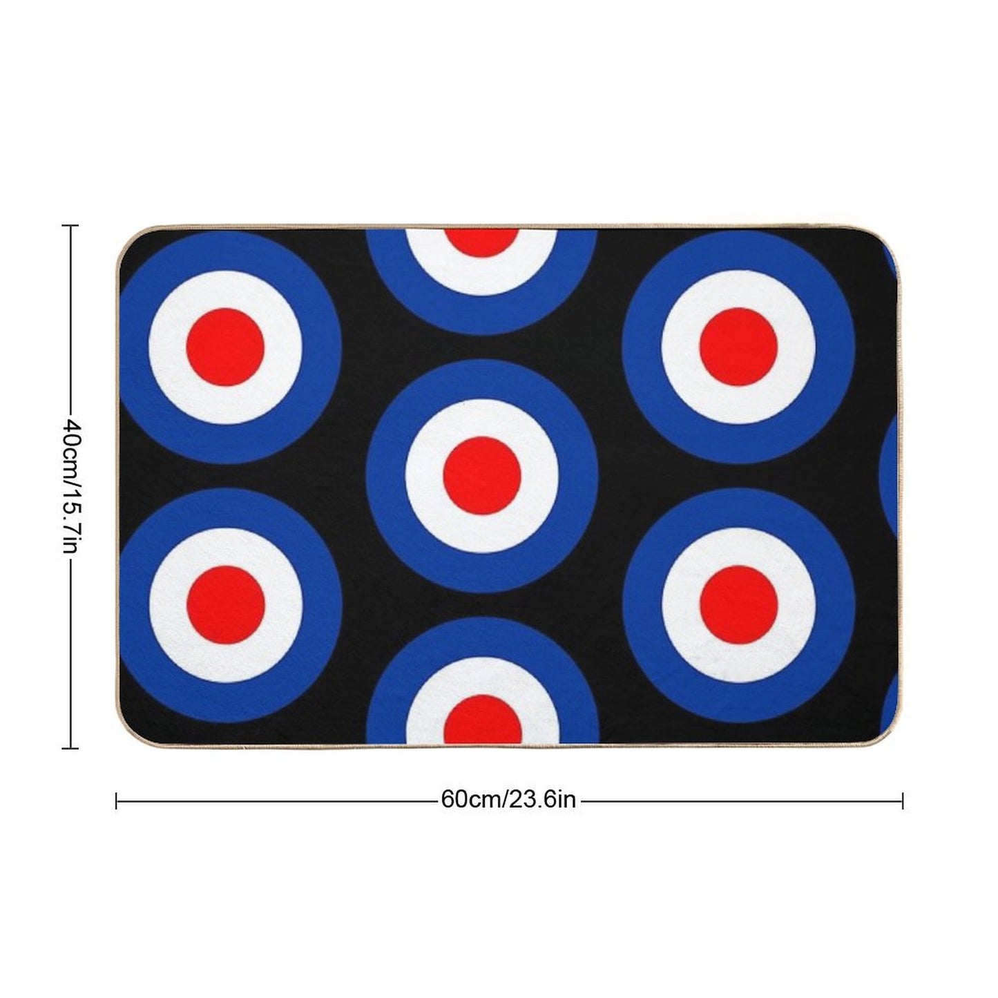 Soul Target Bath Mat