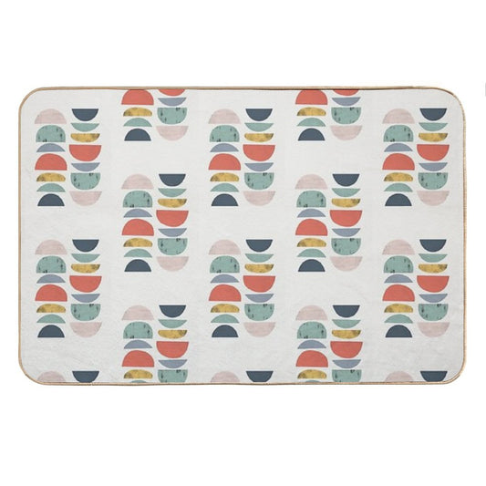 Mid Century Retro Bath Mat