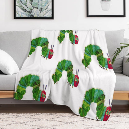 The Very Hungry Caterpillar Throw Blanket