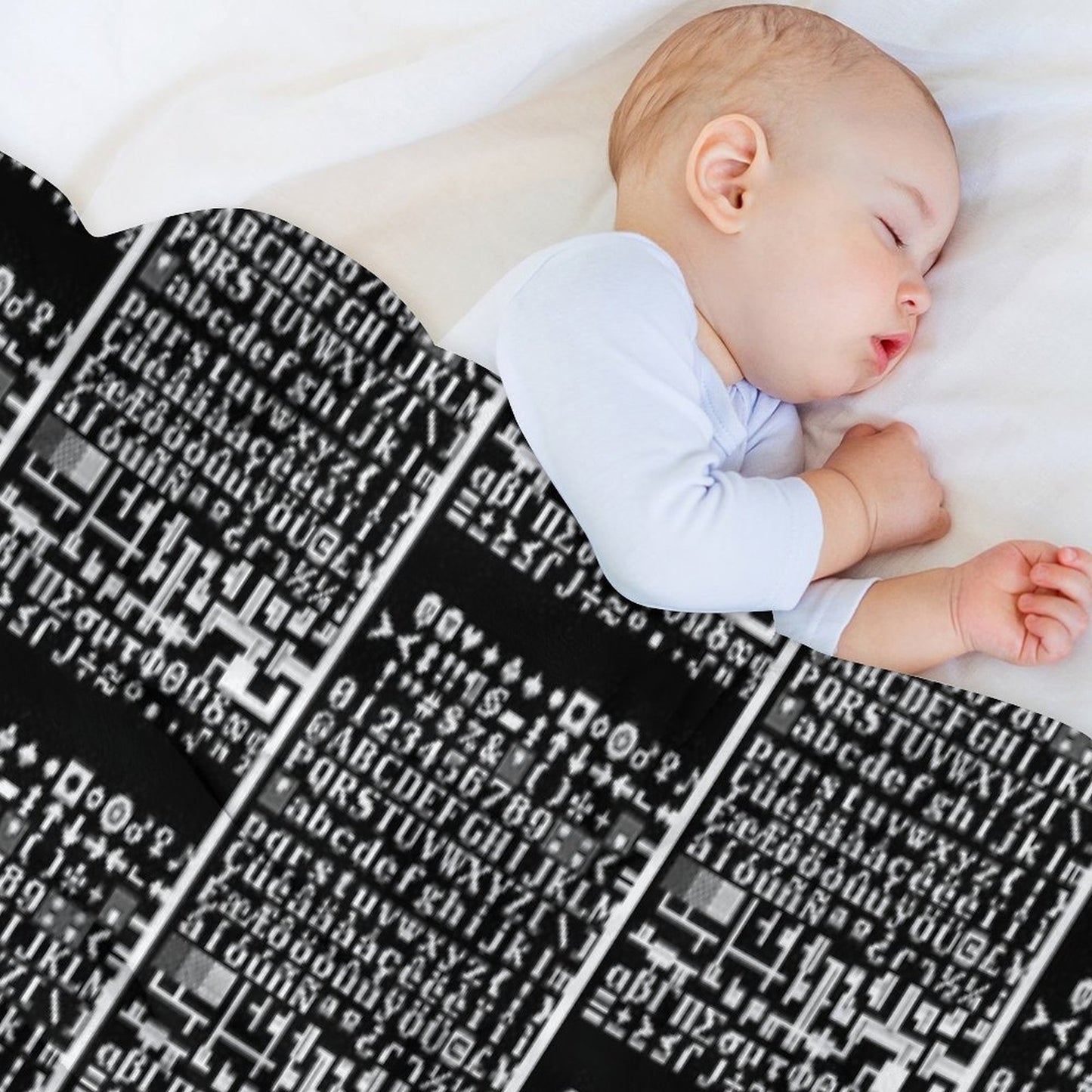 Dwarf Fortress Tile Set FnordSet Throw Blanket