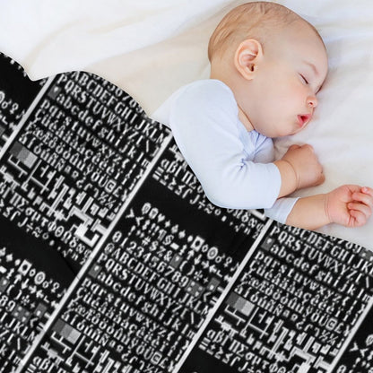 Dwarf Fortress Tile Set FnordSet Throw Blanket