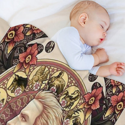 Biohazard Zodiac Throw Blanket