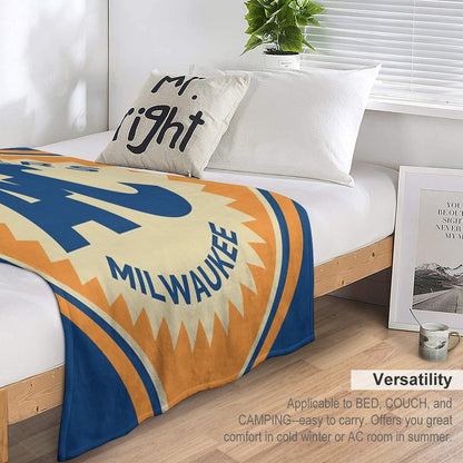 Allis Chalmers Retro Logo Throw Blanket