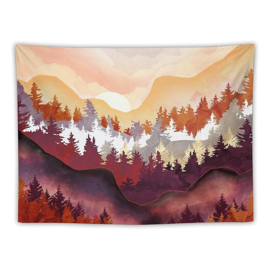 Amber Forest Tapestry