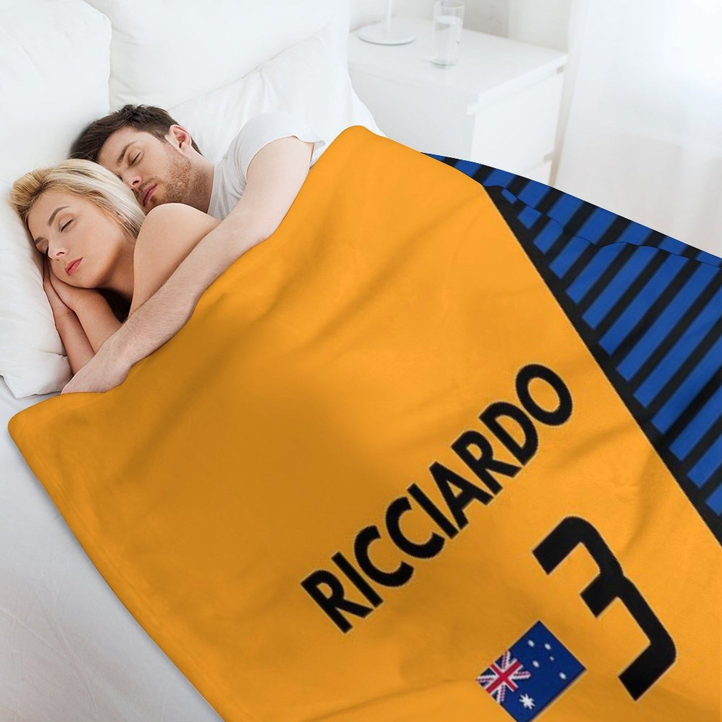 F1 2021 - #3 Ricciardo Throw Blanket