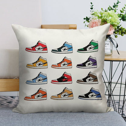 Air Jordan I (1) Pack Linen Throw Pillow Cover