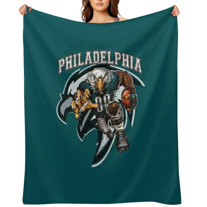 Philadelphia Football Throw Blanket