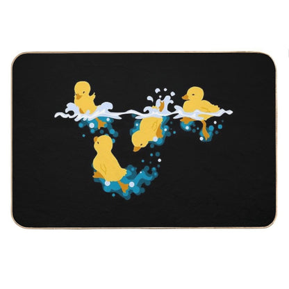 Happy Splashing Ducklings Bath Mat