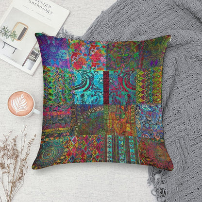 Bohemian Wonderland Soft Decorative Cover Throw Pillow