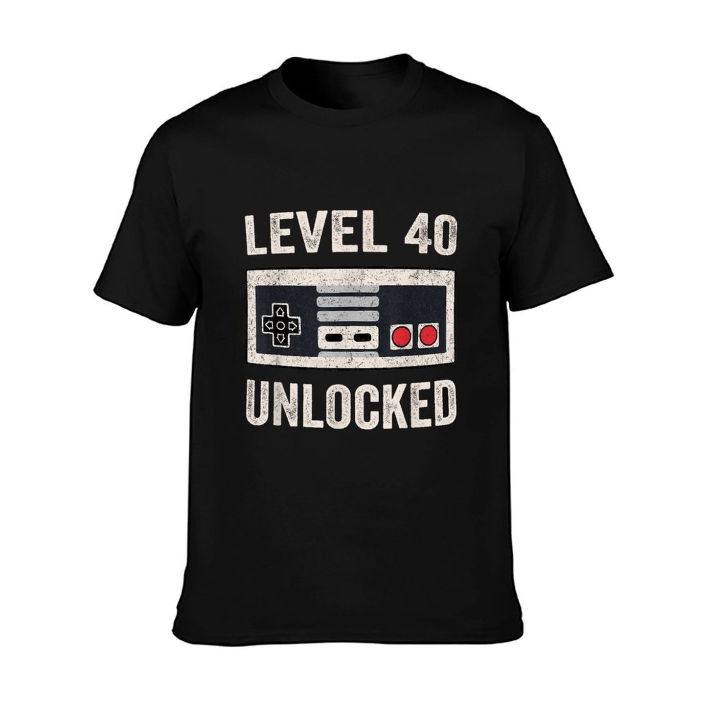 Level 40 Unlocked Video Gamer 40th Birthday Gift T-Shirt