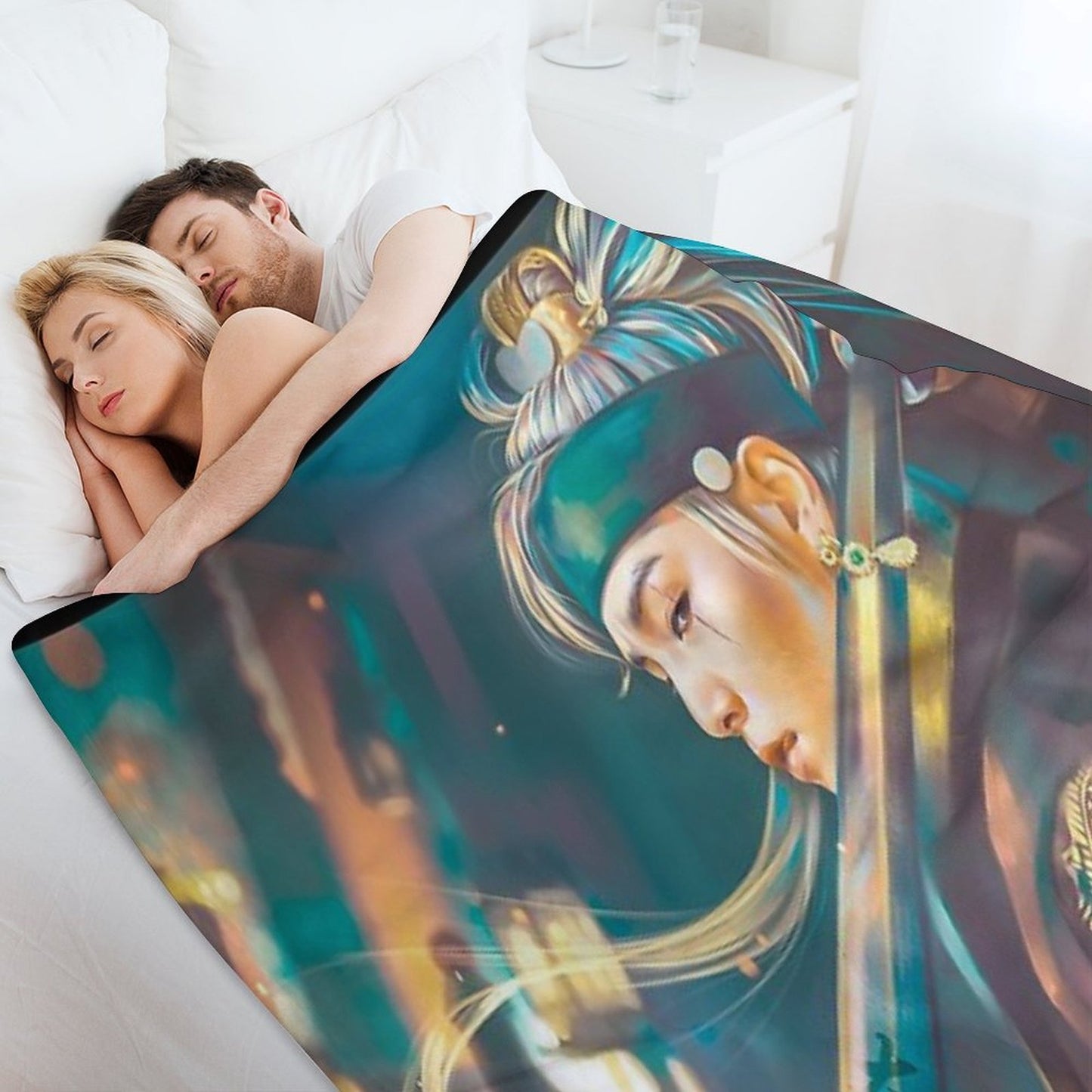 Agust D Daechwita Throw Blanket