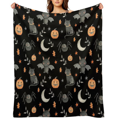 HALLOWEEN PARTY Throw Blanket