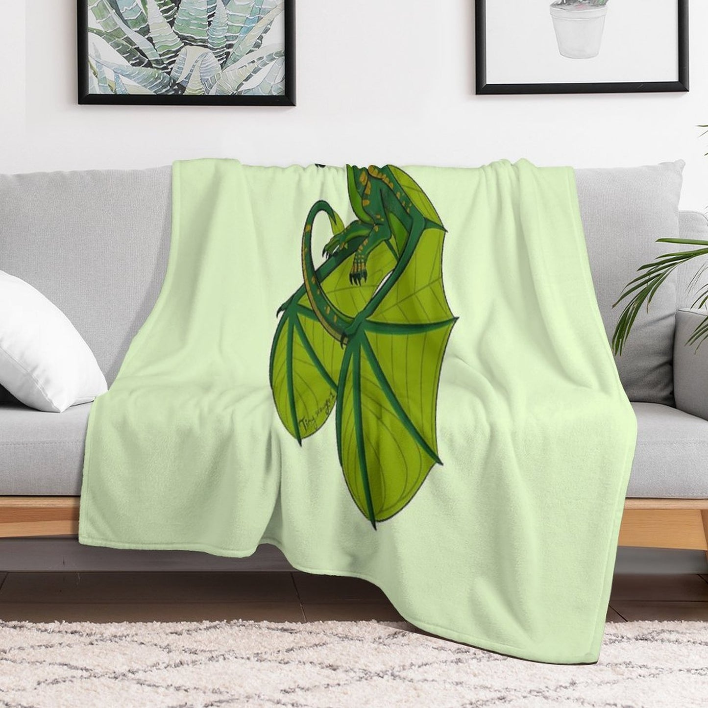 LeafWing Throw Blanket