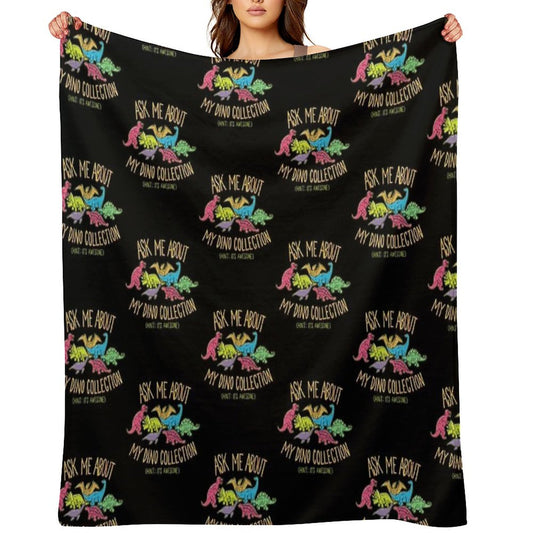 Dino Collection Throw Blanket