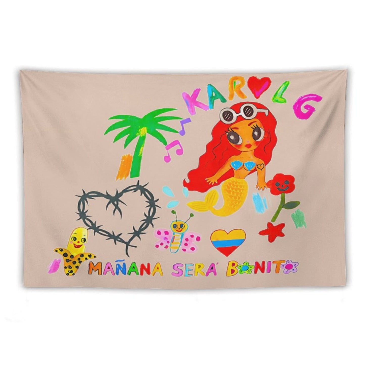 Manana Sera Bonito Merch Tapestry