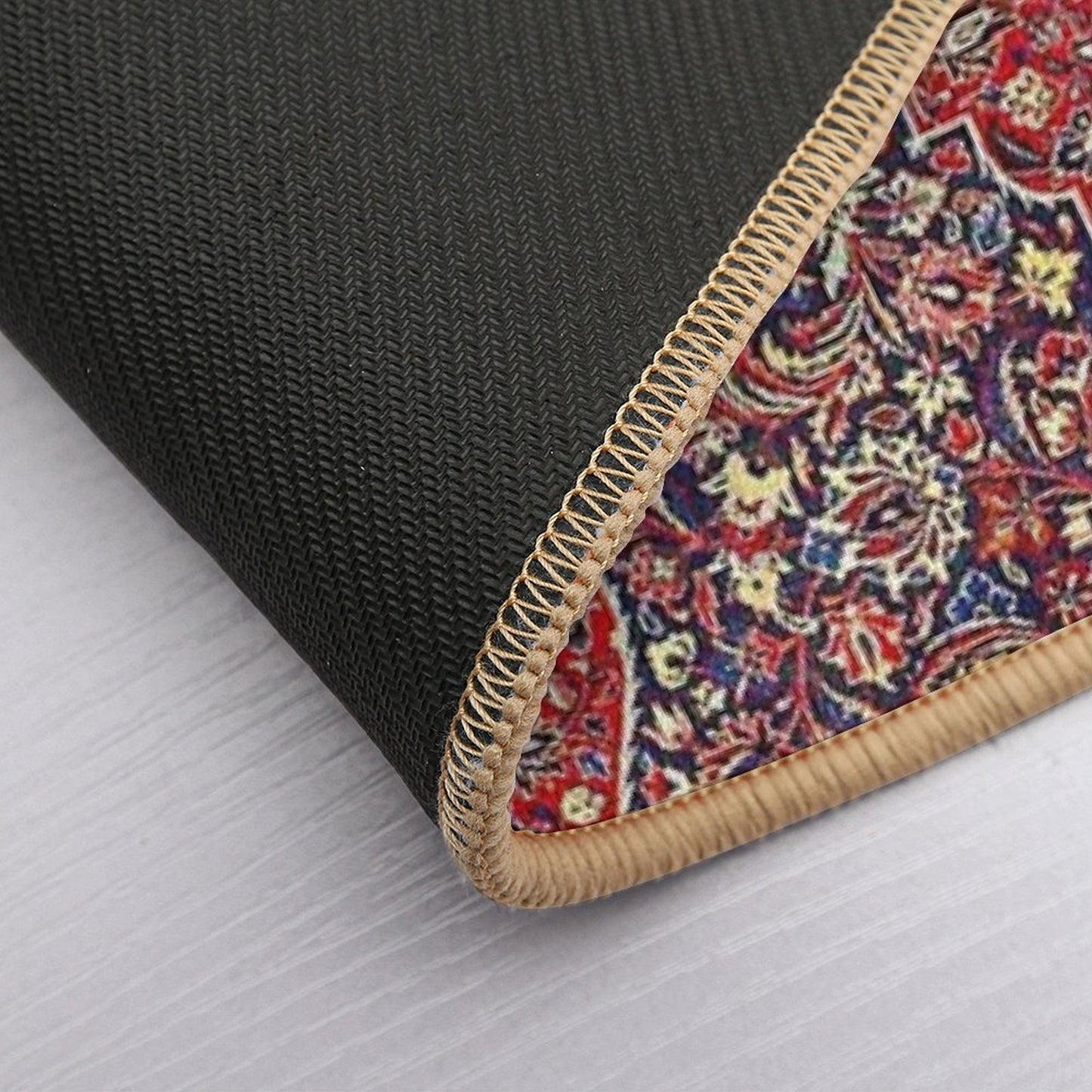 Northwest Persian Silk Carpet Print Bath Mat