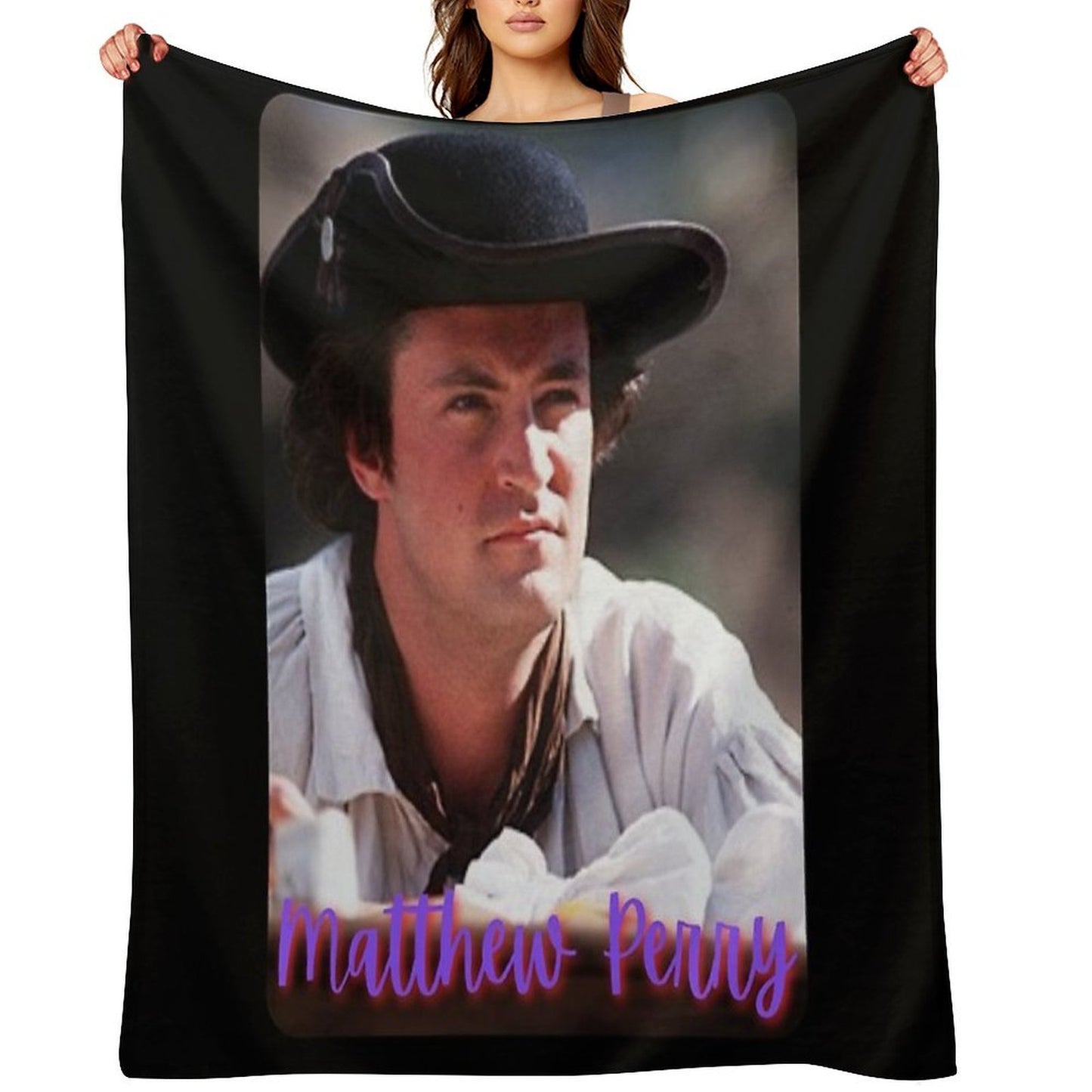 Matthew Perry Throw Blanket