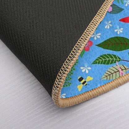 Katie And The Hummingbird Bath Mat