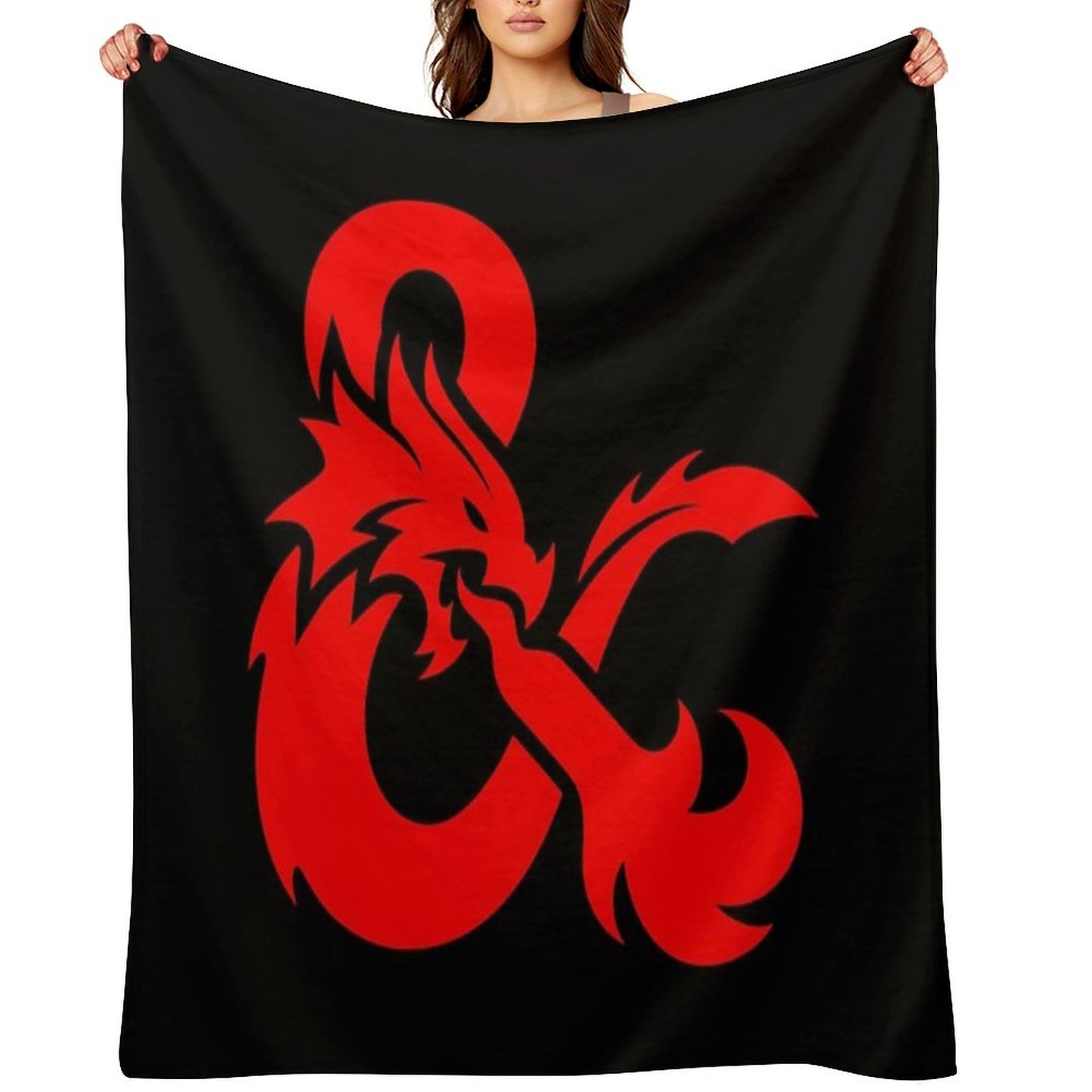 Dungeons & Dragons Logo Throw Blanket