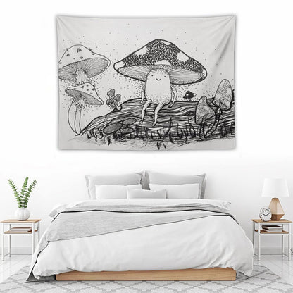 Little Mushroom Tapestry