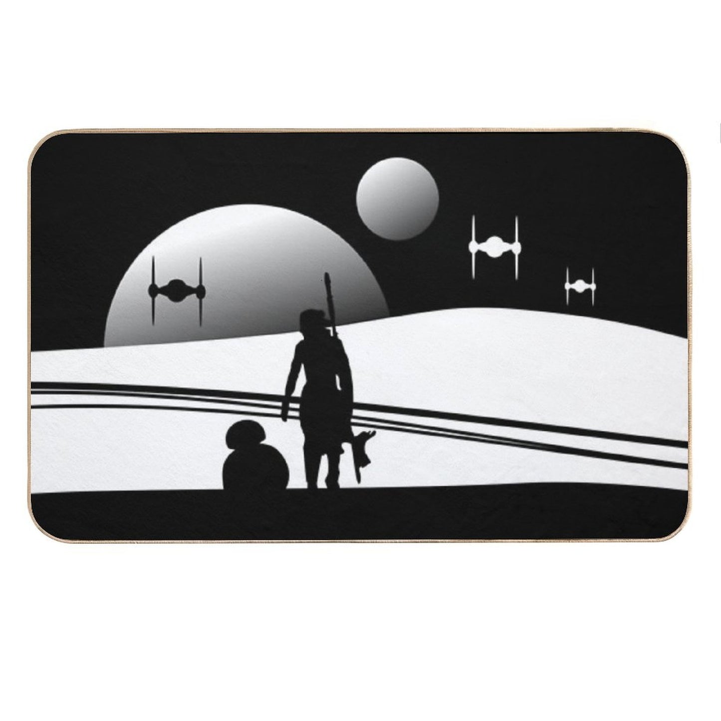 Tatooine Bath Mat