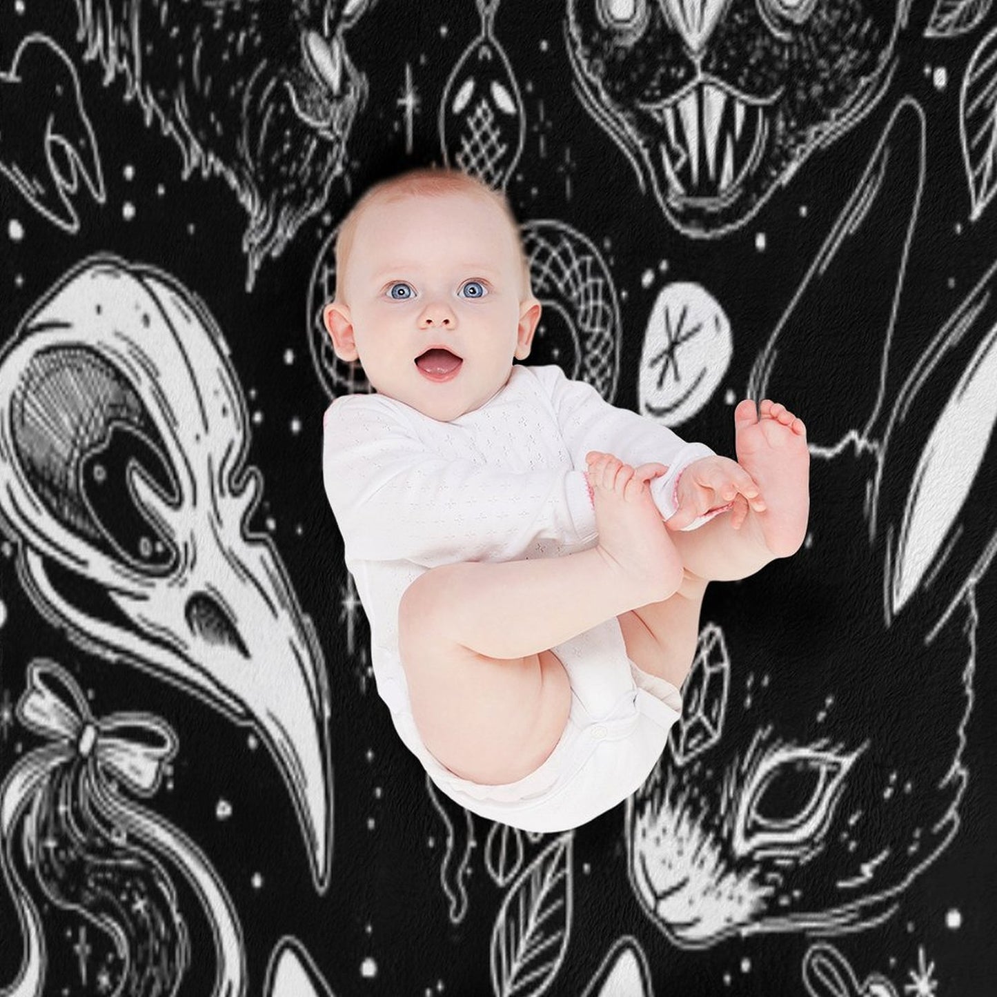 FAMILIAR SPIRITS Throw Blanket