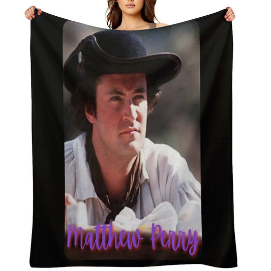 Matthew Perry Throw Blanket