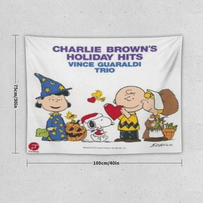 Charlie Brown’s Holiday Hits Tapestry