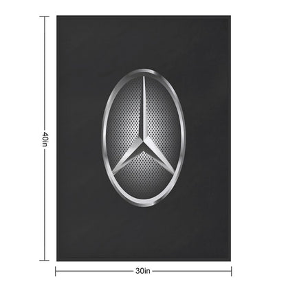 Mercedes Throw Blanket