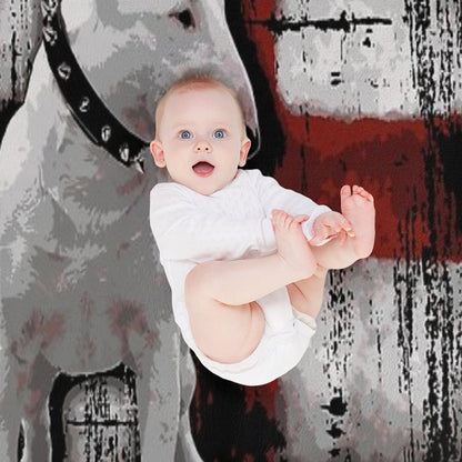 English Bullterrier Love Throw Blanket