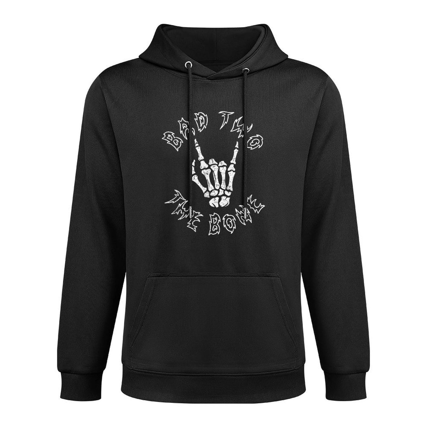 Bad Two The Bone 2 Years Old Birthday 2nd Toddler Halloween Moisture-Wicking Hoodie