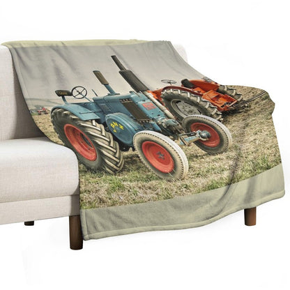 Blue Lanz Throw Blanket