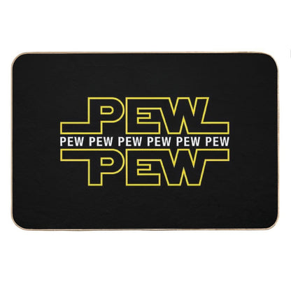 Pew Pew Pew Bath Mat