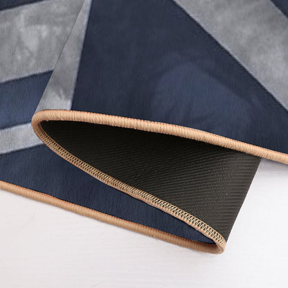 Blue Distressed Union Jack Bath Mat
