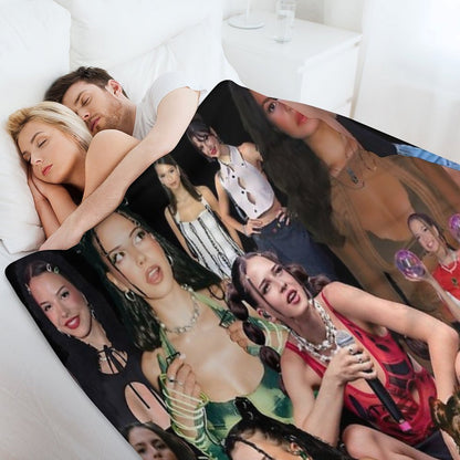 Nina Chuba Photo Collage Throw Blanket