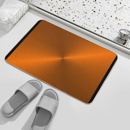 Brushed Copper Illustration Bath Mat