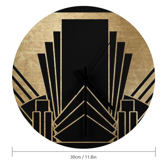 Art Deco Design Wall Clock