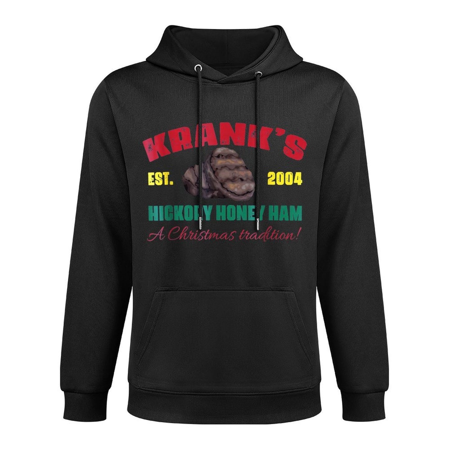 Kranks Hickory Honey Ham A Christmas Tradition Xmas Apparel Relaxed Fit Hoodie