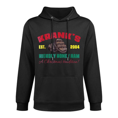 Kranks Hickory Honey Ham A Christmas Tradition Xmas Apparel Relaxed Fit Hoodie