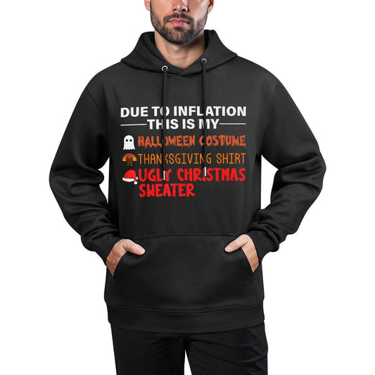 DUE TO INFLATION This Is My Halloween Thanksgiving Christmas Breathable Fabric Hoodie