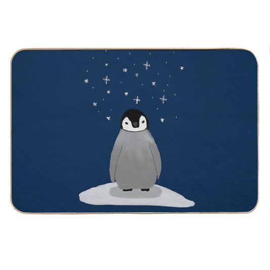 Happy Little Penguin Bath Mat