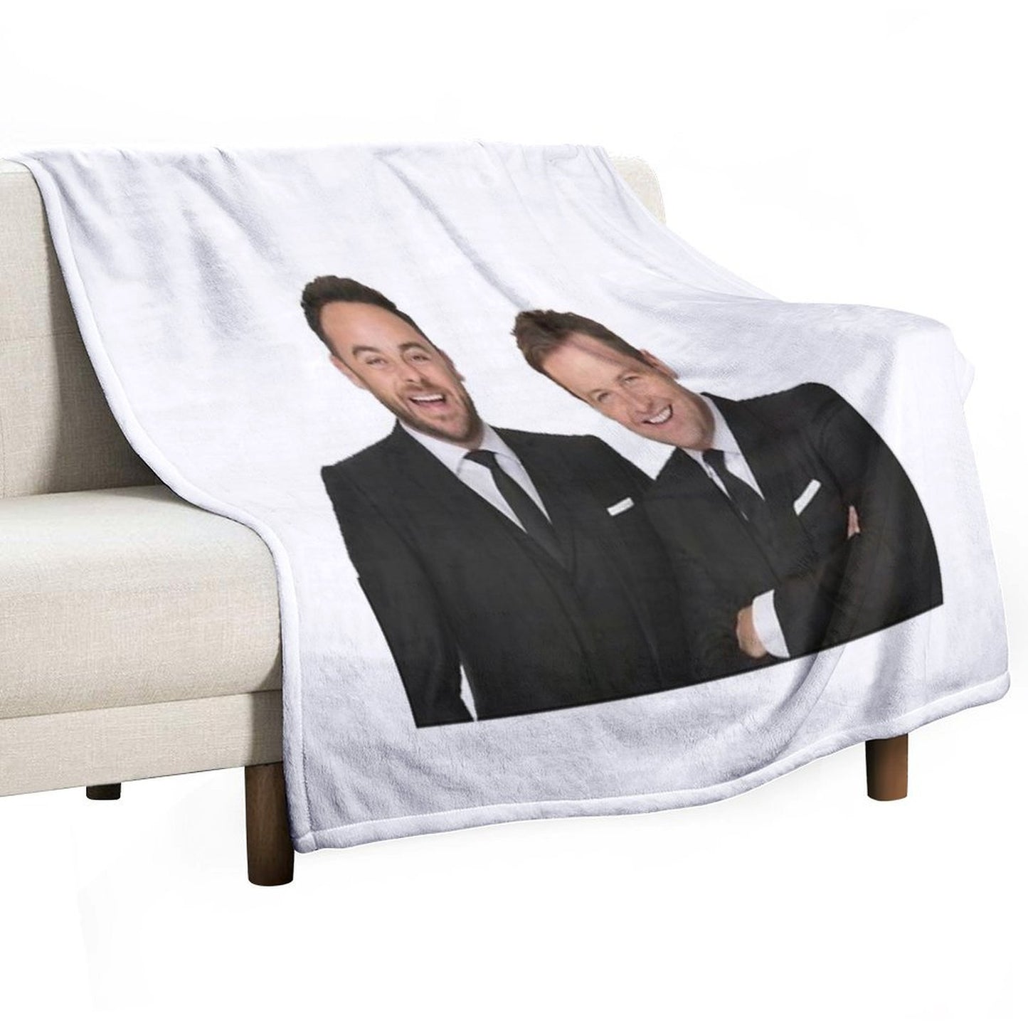 Ant And Dec Throw Blanket