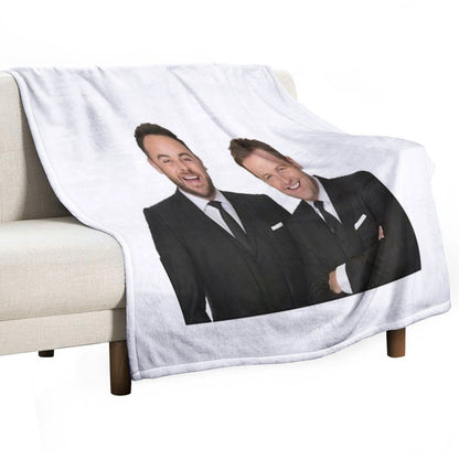Ant And Dec Throw Blanket