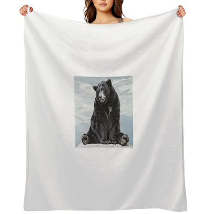 Lions & Tigers & Bears, Oh My! Throw Blanket