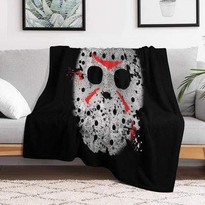 Jason Voorhees Throw Blanket