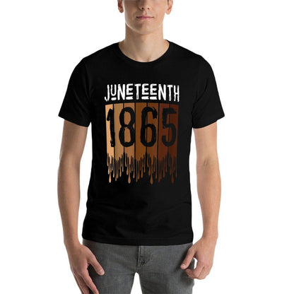 Juneteenth June 19th 1865 Freedom Day Melanin  Versatile T-Shirt
