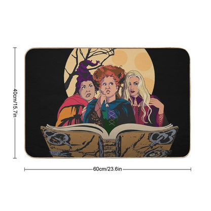 Hocus Pocus Sanderson Sisters Bath Mat
