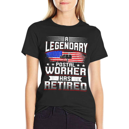 Retired Postal Worker Mailman Retirement T-Shirt